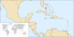 localizacion de bahamas