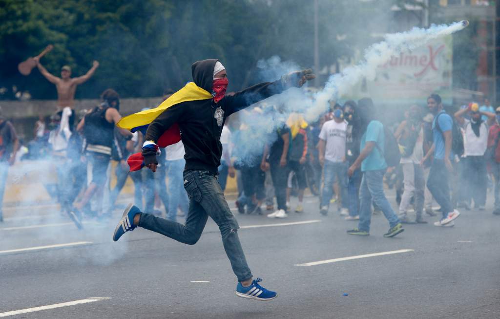 protestas en Venezuela