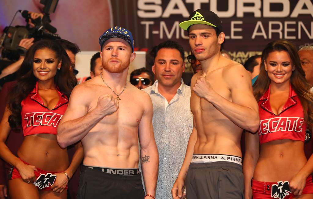 Canelo” Álvarez y Chávez Jr