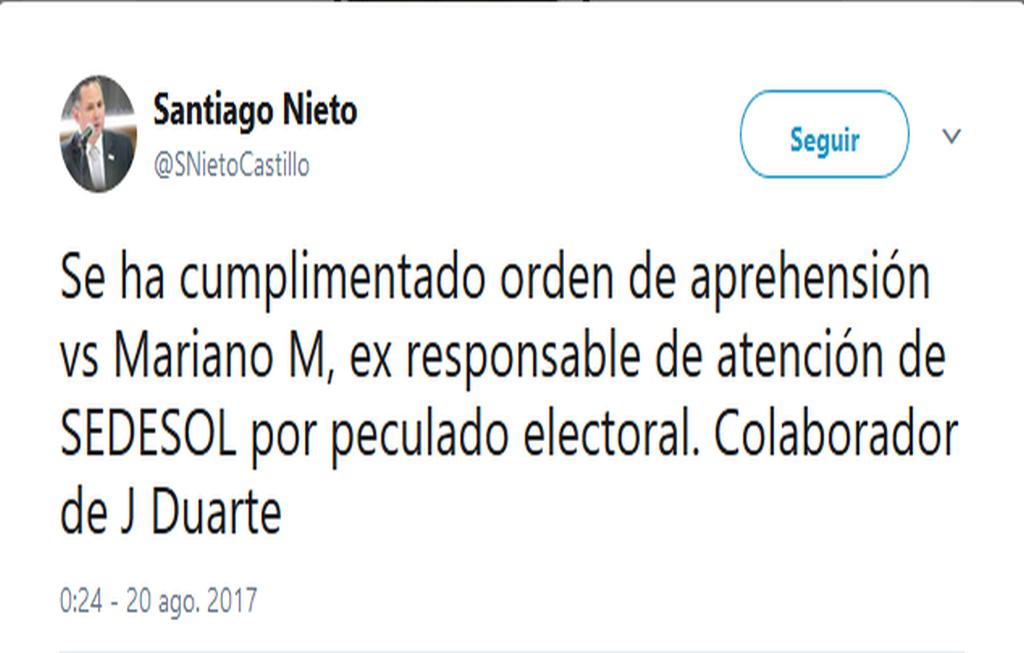 funcionario por delitos electorales en Veracruz