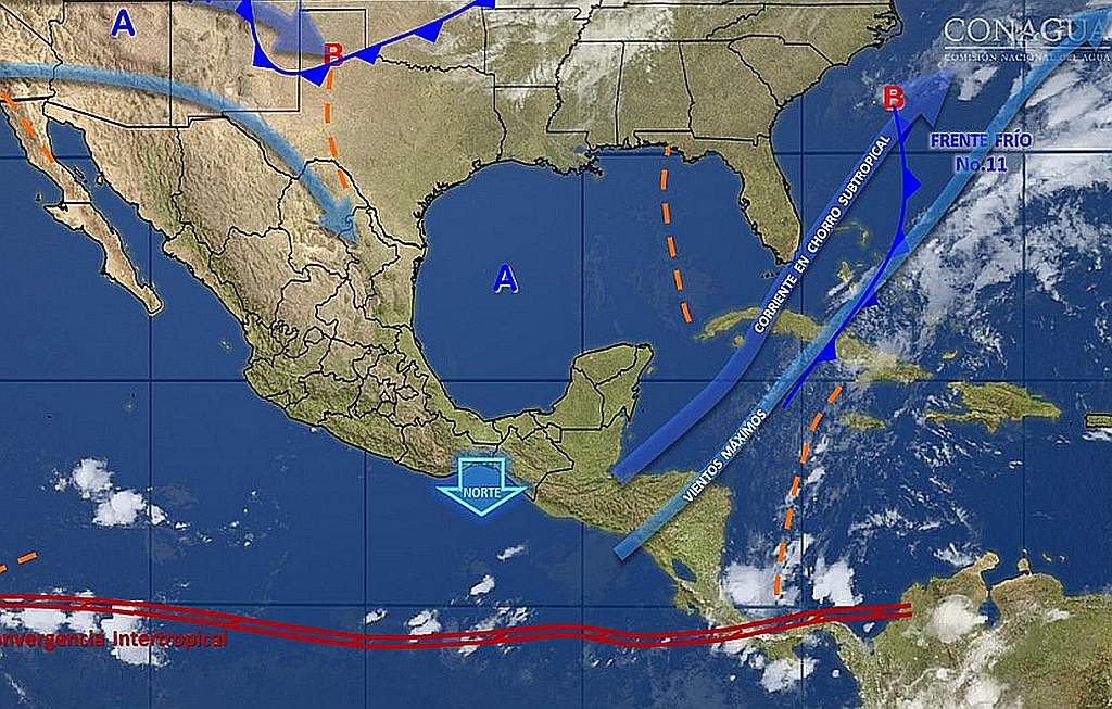 Temperaturas menores a cero grados