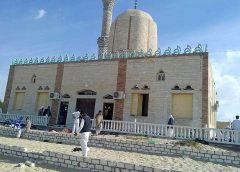 atentado en mezquita de Egipto