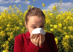 alerta del riesgo de alergia