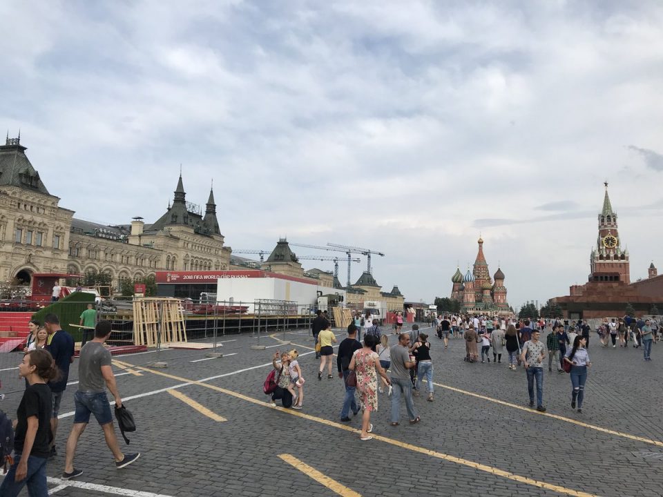 Plaza roja Moscú