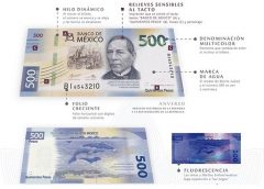 nuevo billete de 500 pesos