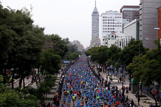 42 mil corredores participarán en Maratón de la Ciudad de México