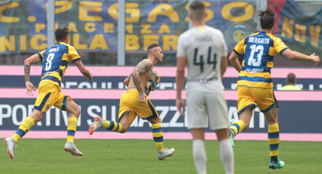 Inter de Milán cae ante Parma