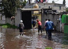Inunda Río Lerma 50 casas en San Mateo Atenco