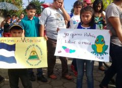 nicaragüenses marchan en demanda de paz