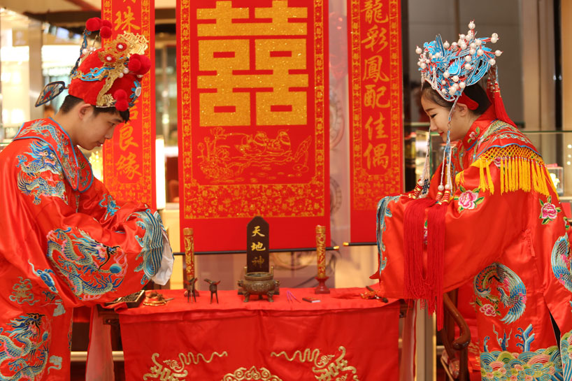 Matrimonio tradicional en China