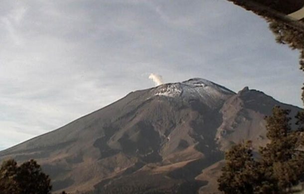 Sin actividad alarmante el Popocatépetl; buena calidad del aire