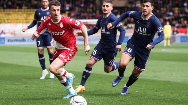 Mónaco goleó hoy en casa 3-0 al Paris Saint-Germain