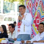Gobierno del Estado de Oaxaca trabaja para mejorar la infraestructura social de Santa Ana Tavela