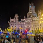 Celebran en larga noche en Cibeles al Real Madrid