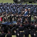 Fuerzas Armadas de México rinden honores a Claudia Sheinbaum