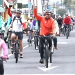 Ciclistas y familias disfrutan rodada recreativa en Toluca