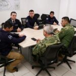 Supervisan SSP y SEMAR labores operativas en San Martín Texmelucan