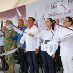 Claudia Sheinbaum da banderazo de salida al inicio de la construcción del Parque Ecoturístico «La Ceiba» en Palenque, Chiapas