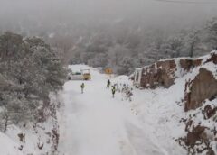 Nevadas sorprenden en Hidalgo y Veracruz; suman siete muertos por el frío