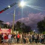 Otorga Gobierno de la Ciudad de Puebla modernización de luminarias con tecnología LED en Azumiatla