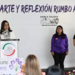 Por primera vez, el Senado abre sus puertas a la lucha feminista con evento encabezado por la senadora priista Karla Toledo Zamora