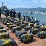 Decomisan 4,2 toneladas de cocaína en aguas del sur de México