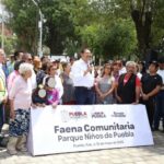 Demuestran colonos su amor a Puebla con Faena Comunitaria